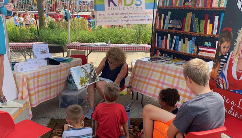D41 Kids Foundation, person reading