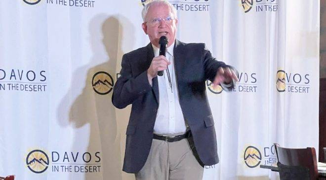 Trump’s Former Attorney John Eastman Relays His Disbarment Story at Davos in the Desert’s Lawfare Event in Phoenix
